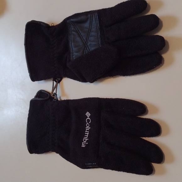 Columbia Black Fleece Winter Gloves size Small - Picture 16 of 16